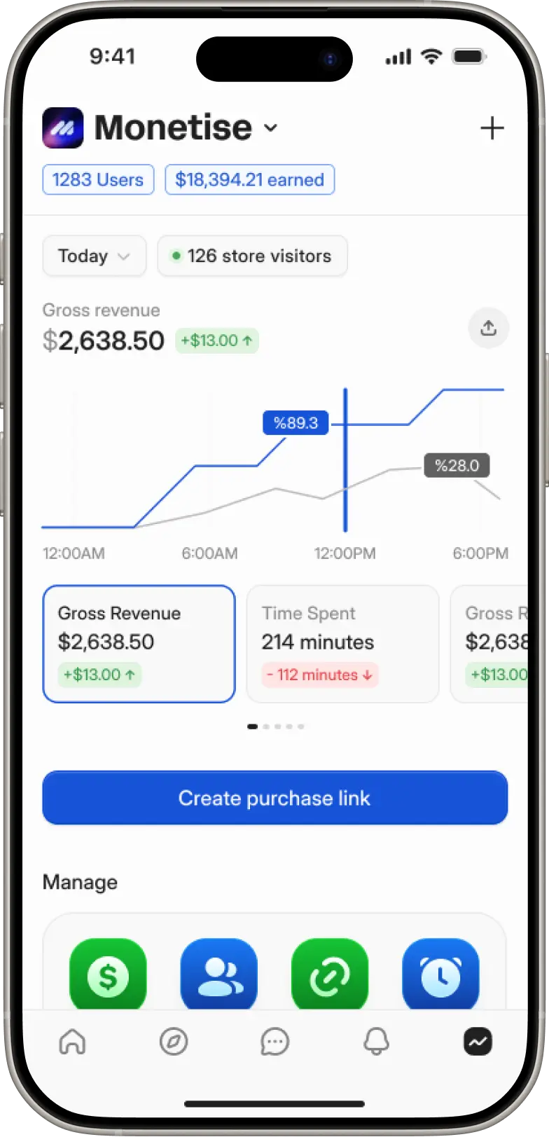Whop iOS app